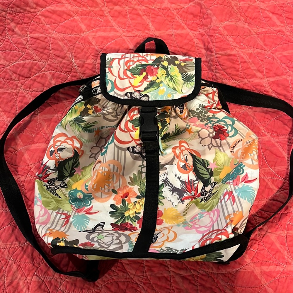 Lesportsac Kylie Drawstring Backpack - image 1